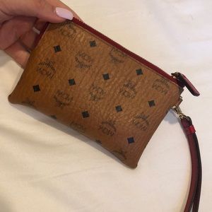 MCM wrist wallet